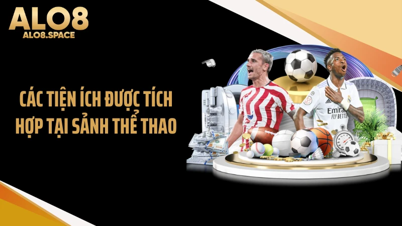 Các tiện ích được tích hợp tại sảnh thể thao 